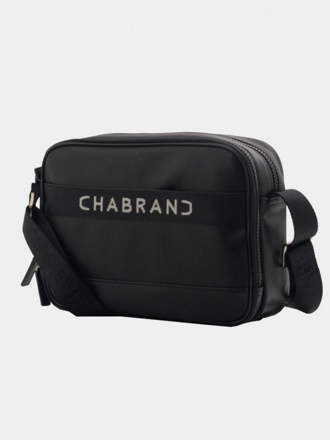 Sac reporter campus logo noir homme - Chabrand