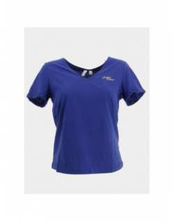 T-shirt col v harriet bleu femme - Vero Moda