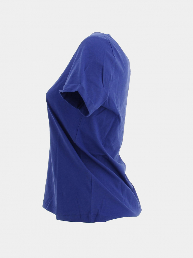 T-shirt col v harriet bleu femme - Vero Moda