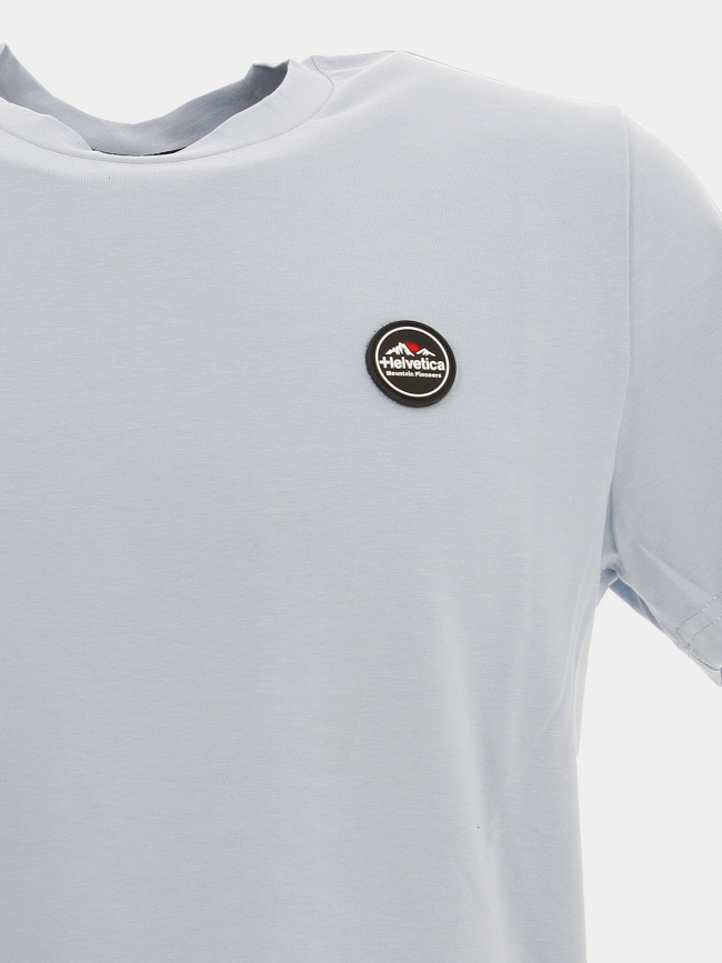 T-shirt ice otta bleu homme - Helvetica