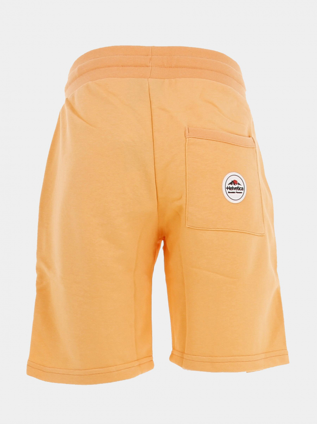 Short jogging tarbes 2 peach orange homme - Helvetica