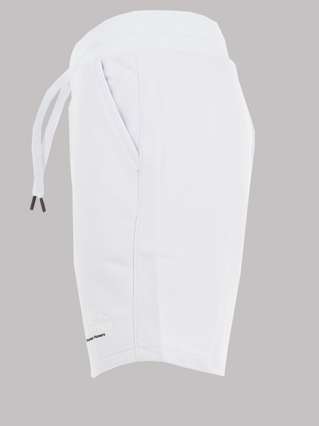 Short jogging tarbes blanc homme - Helvetica