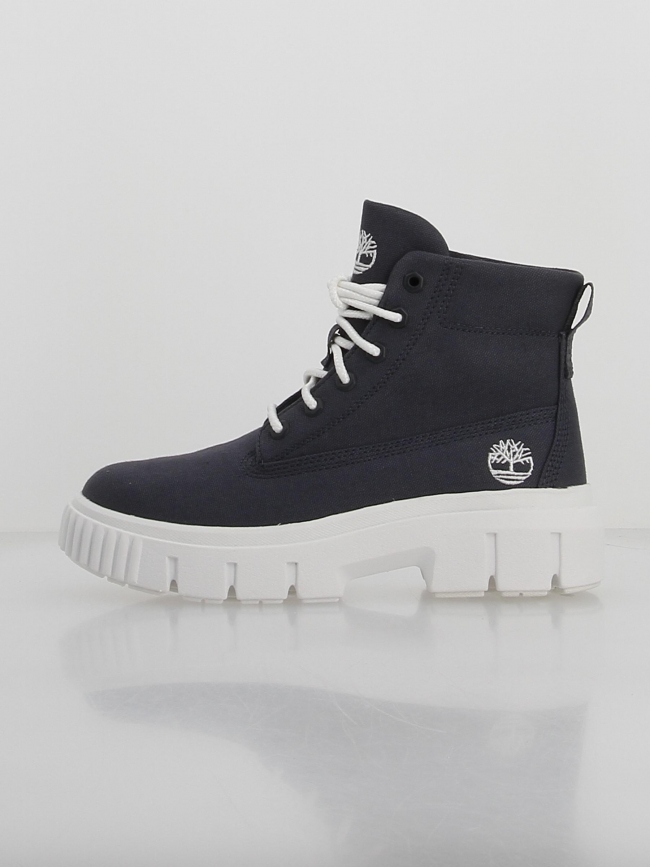 Boots en toile greyfield gris anthracite femme - Timberland