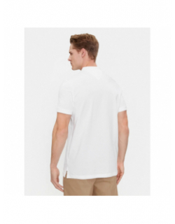Polo slim placket blanc homme - Tommy Jeans