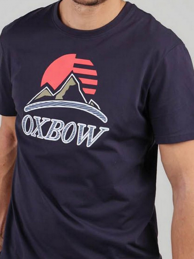 T-shirt graphique teroo bleu marine homme - Oxbow