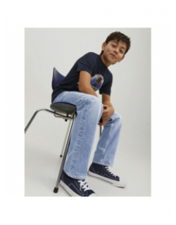 Jean slim relaxed bleu garçon - Jack & Jones