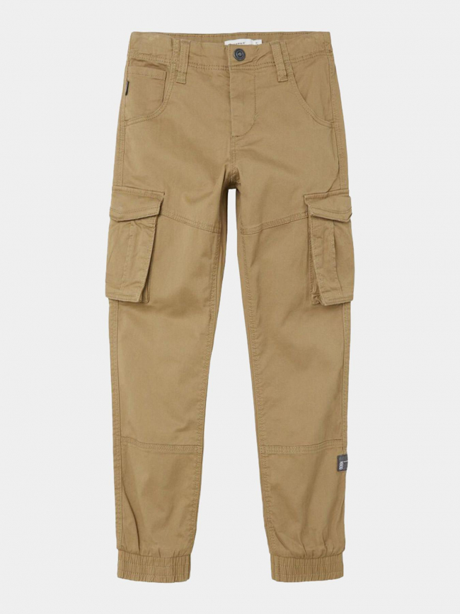 Pantalon cargo ryan marron garçon - Name It