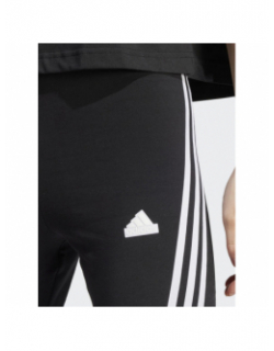 Short cycliste 3 stripes noir femme - Adidas