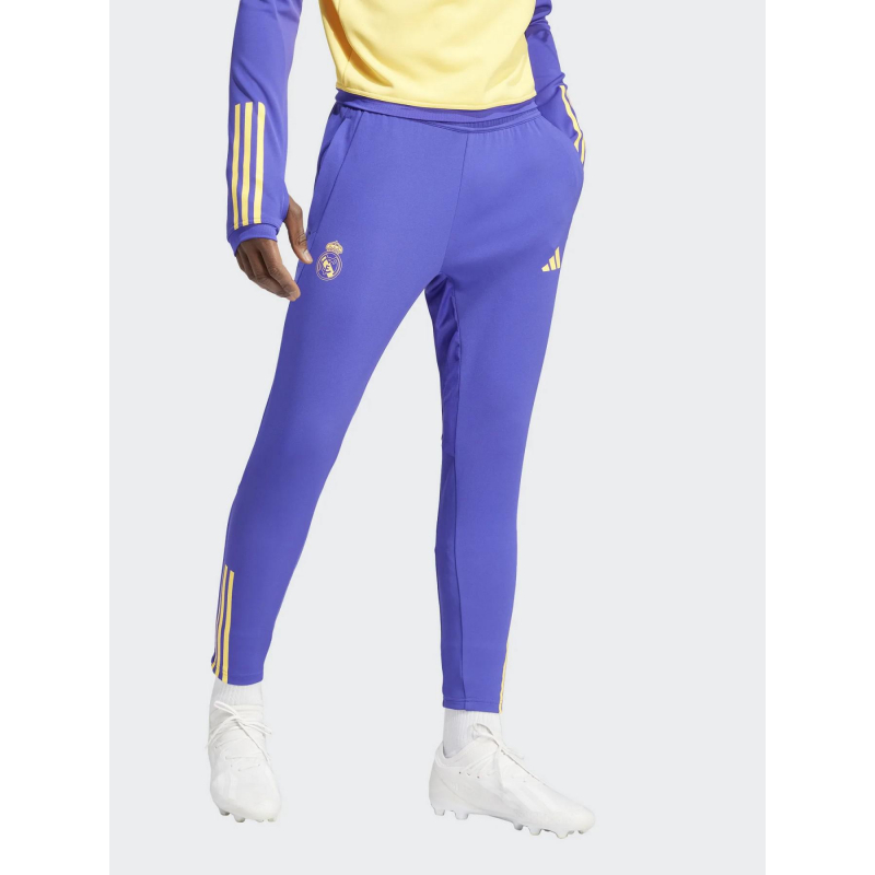 Jogging de football real madrid orange/violet homme - Adidas