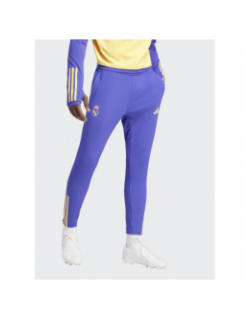 Jogging de football real madrid orange/violet homme - Adidas