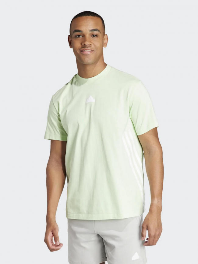 T-shirt 3 stripes vert homme - Adidas