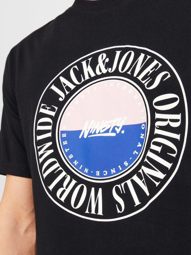 T-shirt cobin noir homme - Jack & Jones