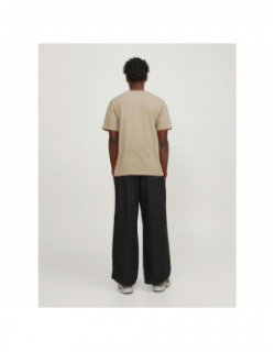 T-shirt  logan beige homme - Jack & Jones