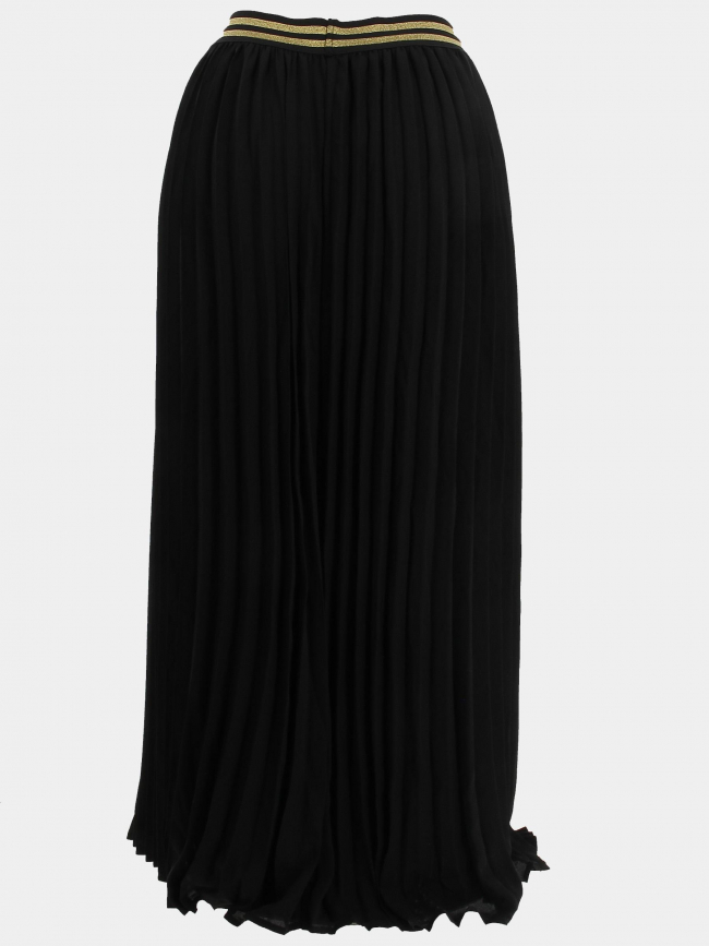Jupe plissé jackie noir femme - Only
