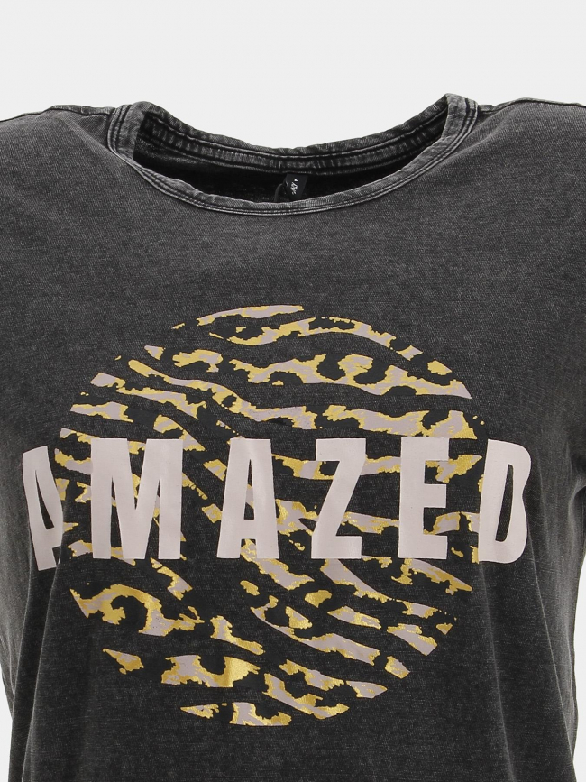 T-shirt elif noir femme - Only