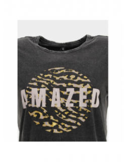 T-shirt elif noir femme - Only