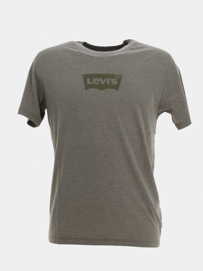 T-shirt graphic crewneck kaki homme - Levi's