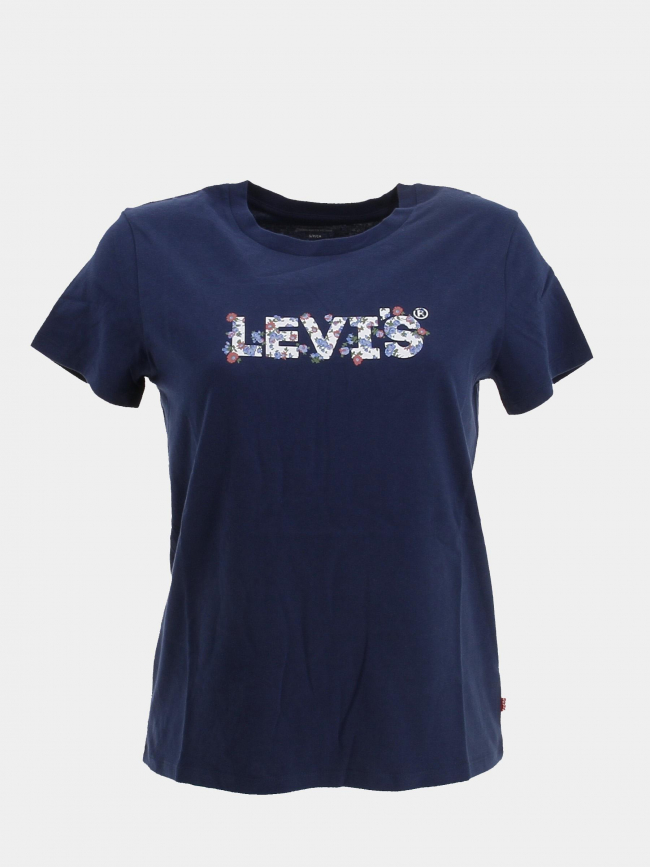 T-shirt the perfect bleu marine femme - Levi's