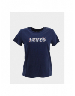 T-shirt the perfect bleu marine femme - Levi's