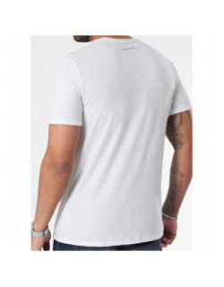 T-shirt nark chine blanc ivoire homme - Teddy Smith