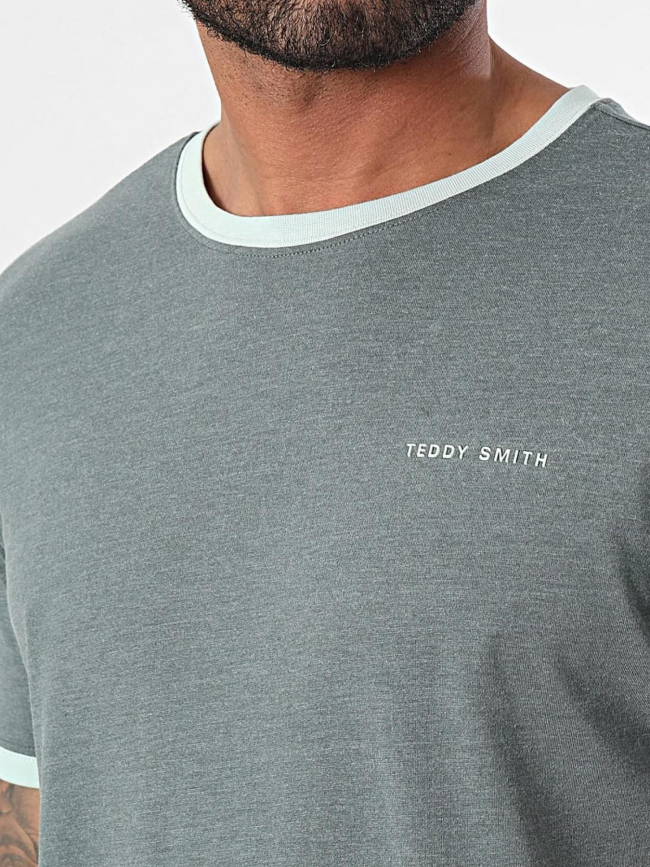T-shirt the-tee kaki homme - Teddy Smith