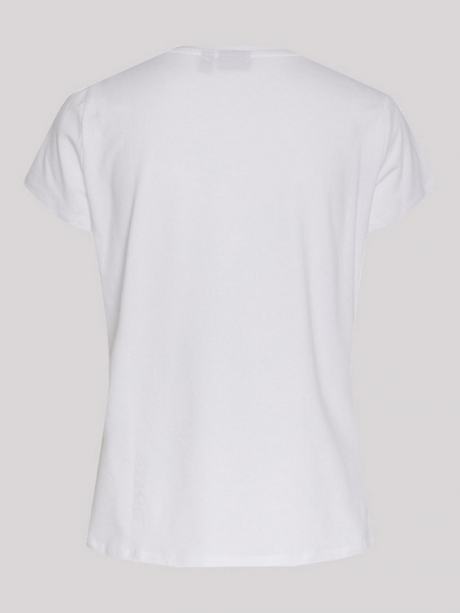 T-shirt merima blanc femme - Pieces