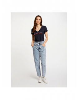 T-shirt so chic bleu marine femme - Morgan