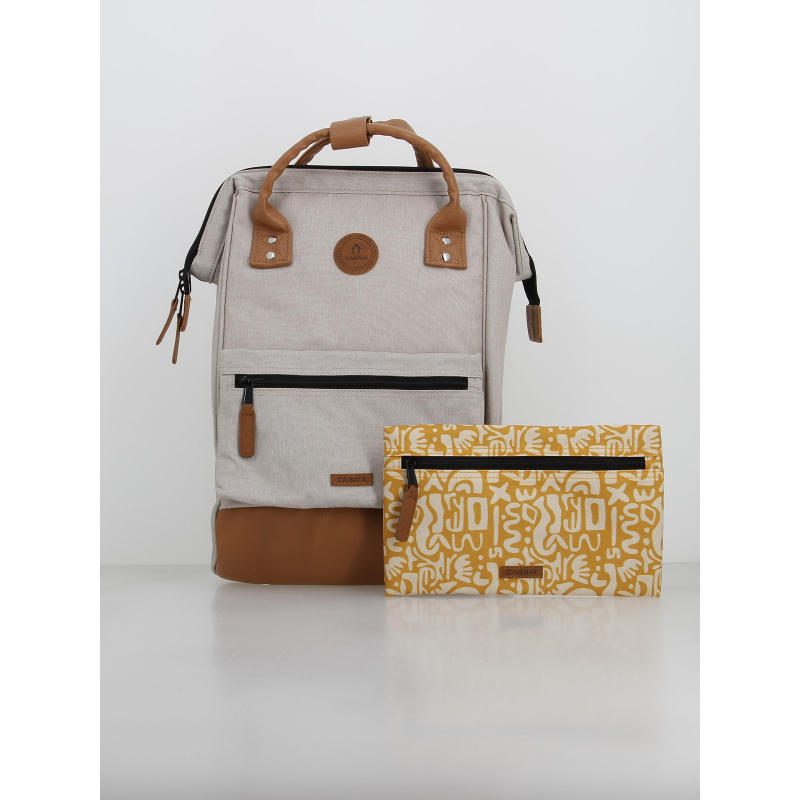 Sac à dos medium adventurer arequipa beige - Cabaïa