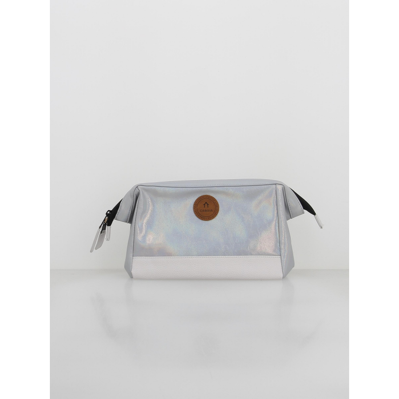 Trousse de toilette rue le bastard argenté - Cabaïa