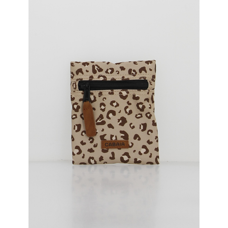 Pochette mini sac à dos S rio catumbela marron - Cabaïa