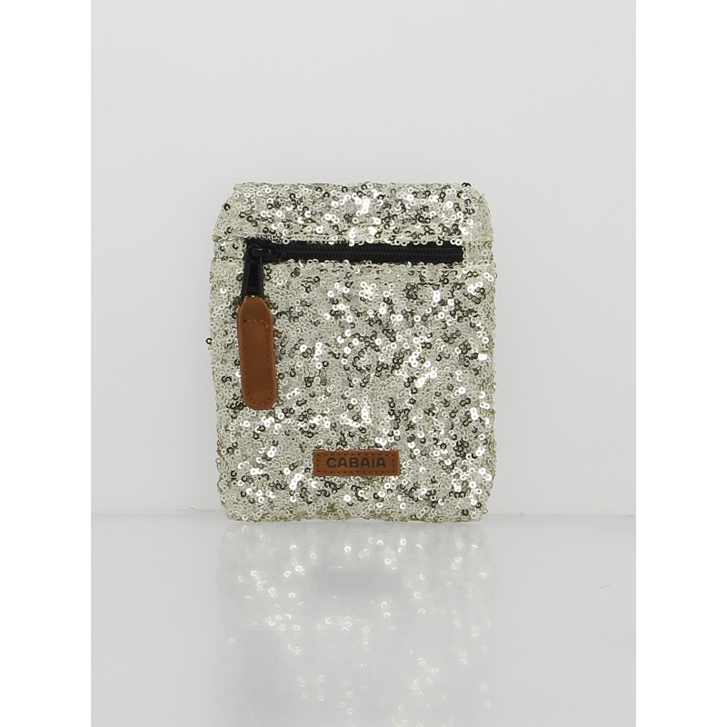 Pochette mini sac à dos S sequins rue des lutins doré - Cabaïa