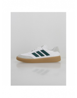 Baskets courtblock blanc vert homme - Adidas