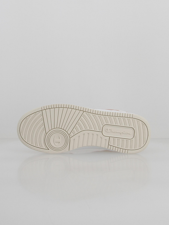 Baskets rebound 2.0 bicolore rose blanc femme - Champion