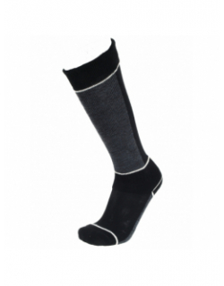 Chaussettes de ski en laine access noir blanc - Perrin