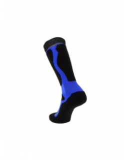 Chaussettes de ski aerotech royal bleu noir - Perrin