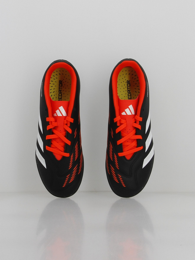 Chaussures de football predator club tf noir rouge - Adidas