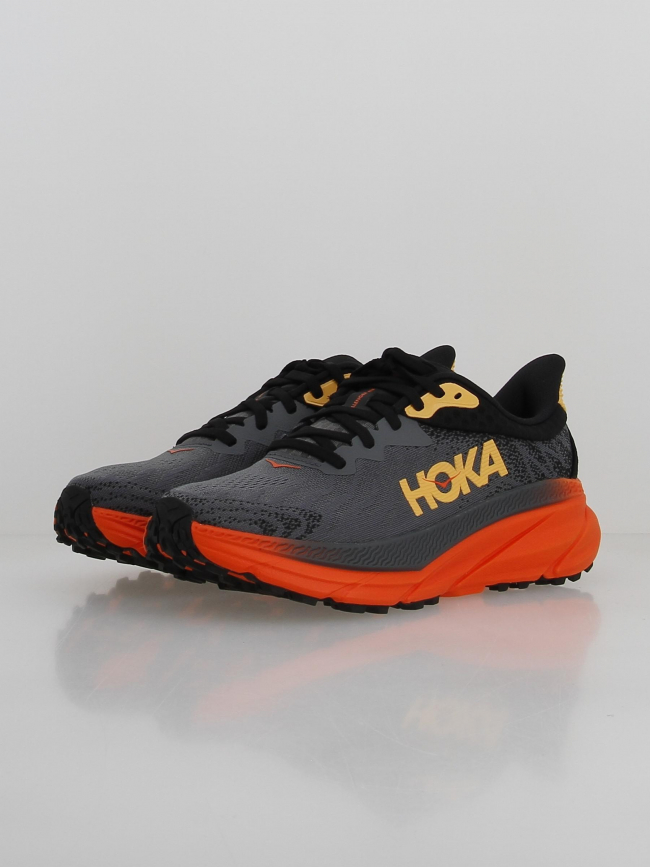 Chaussures de trail challenger 7 gris homme - Hoka