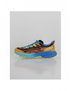 Chaussures de trail speedgoat 5 bleu orange homme - Hoka