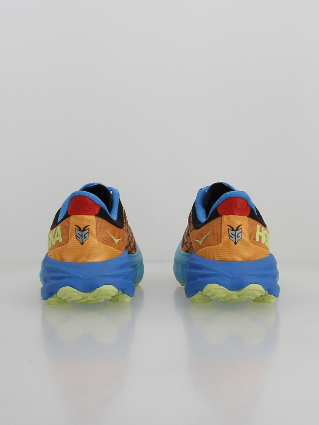 Chaussures de trail speedgoat 5 bleu orange homme - Hoka
