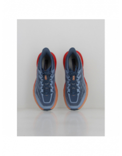 Chaussures de trail speedgoat 5 bleu rouge femme - Hoka