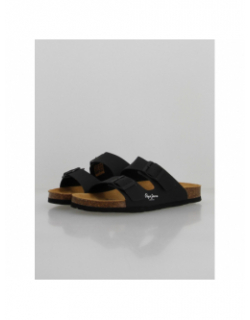 Sandales oban double bride classic noir femme - Pepe Jeans