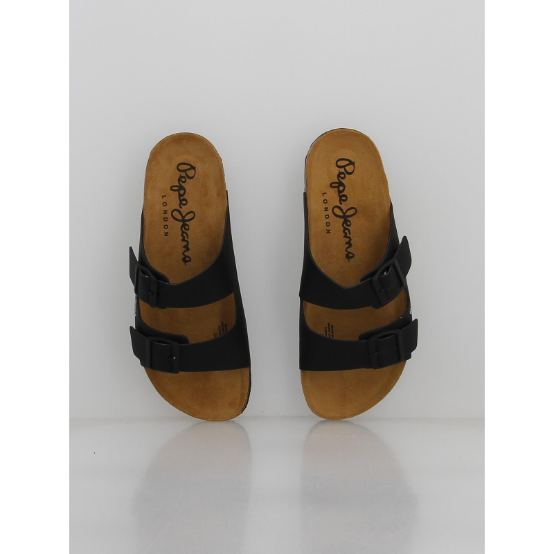 Pepe Jeans Jean De QualitÃ© Femme Sandales Oban Double Bride