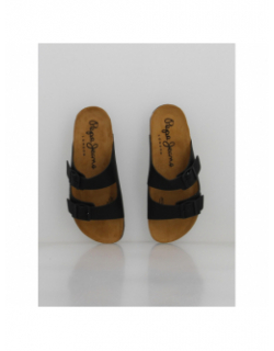 Sandales oban double bride classic noir femme - Pepe Jeans
