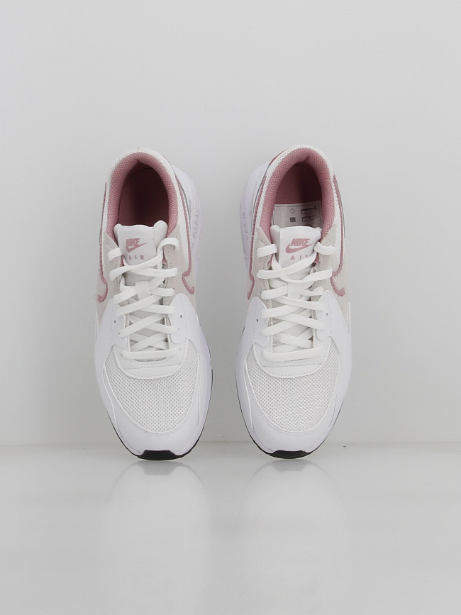 Air max baskets excee gs blanc rose enfant - Nike