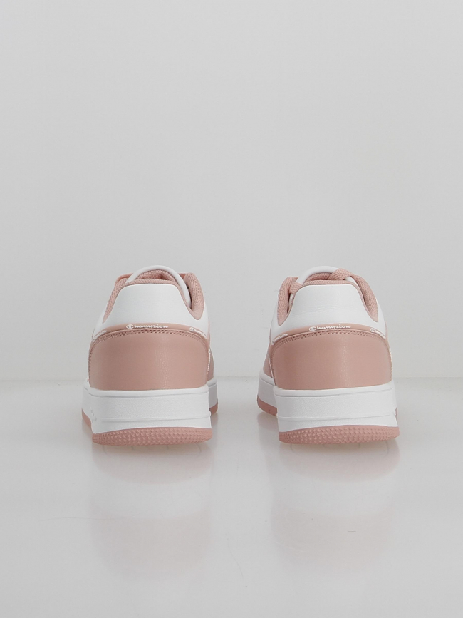Baskets basses rebound 2.0 low blanc et rose fille - Champion