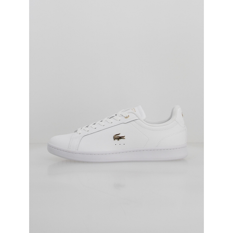 Baskets court carnaby blanc femme - Lacoste