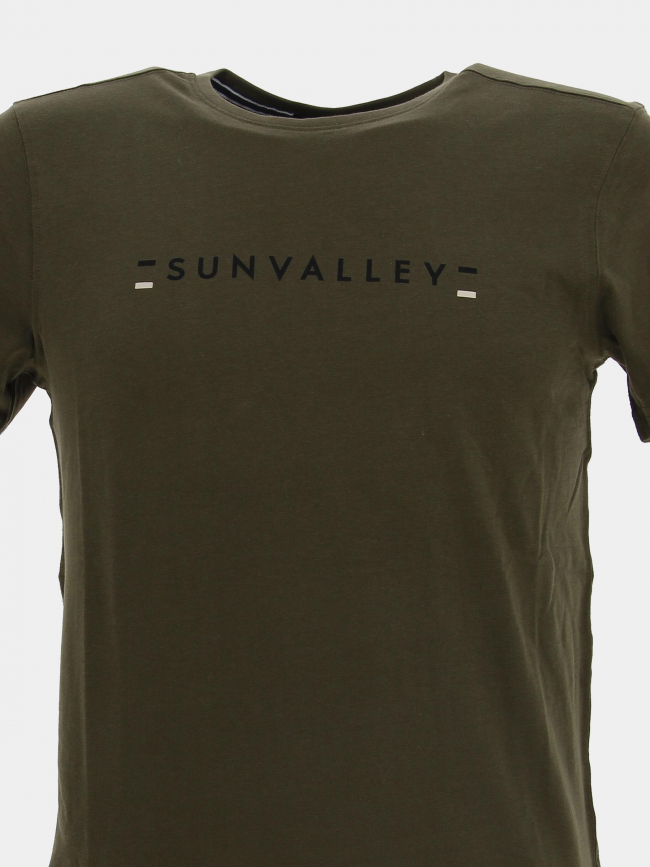 T-shirt codrep kaki homme - Sun Valley