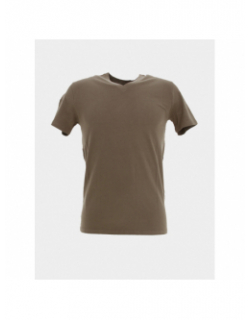 T-shirt tawax marron homme - Teddy Smith