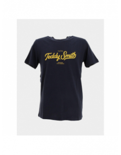 T-shirt janick bleu marine homme - Teddy Smith