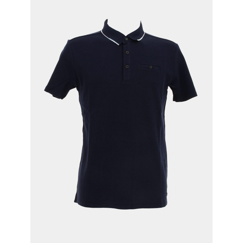 Polo milio bleu marine homme - Teddy Smith